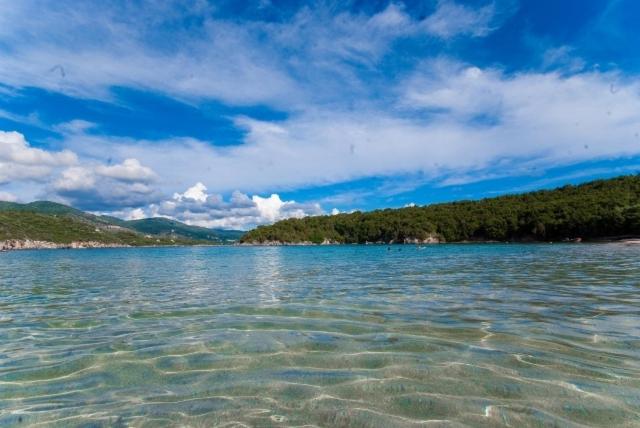 a view of a large body of water at Ornella Beach Resort & Villas in Syvota