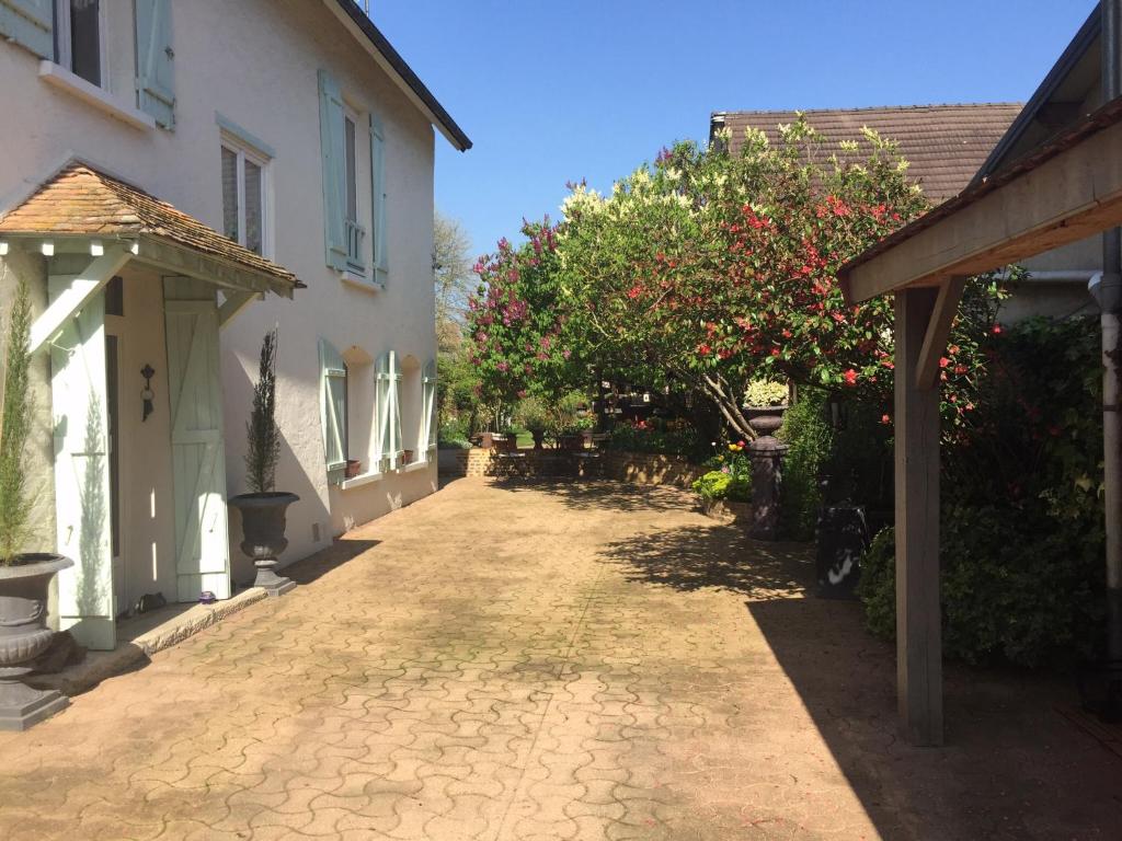 Zahrada ubytování B&B les Agapanthes