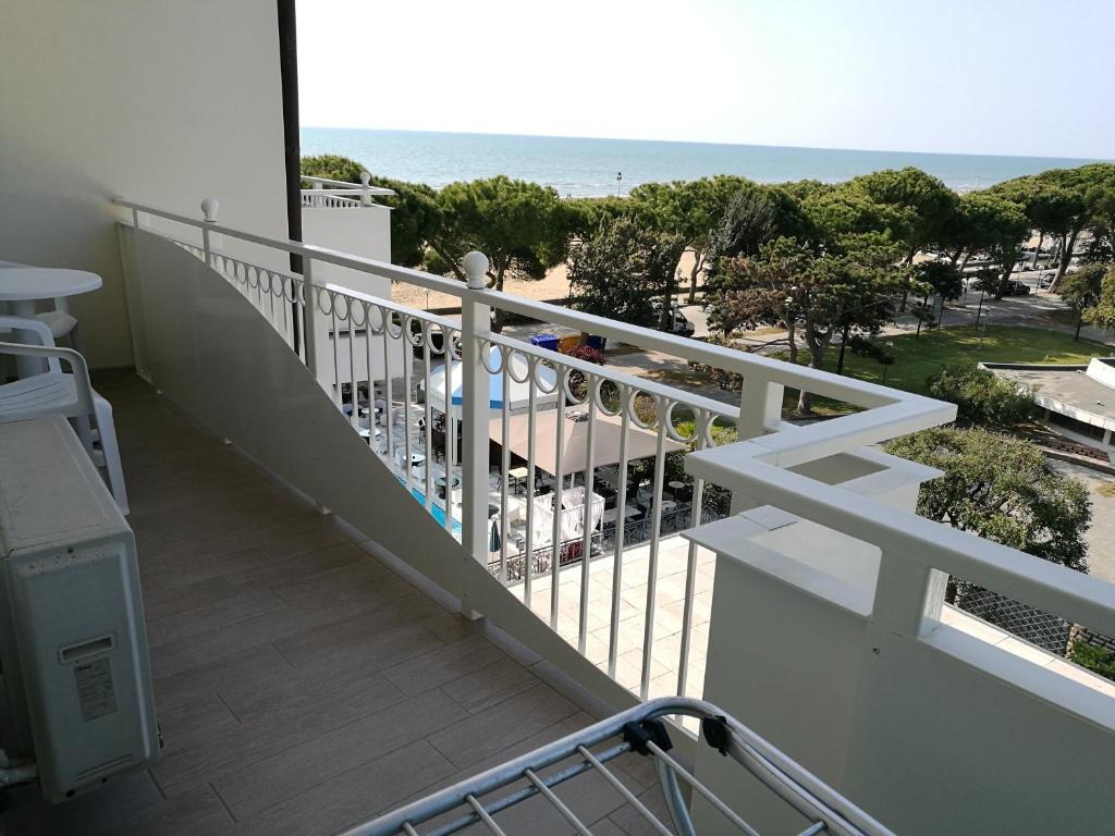 Balkón nebo terasa v ubytování Hotel Miramare