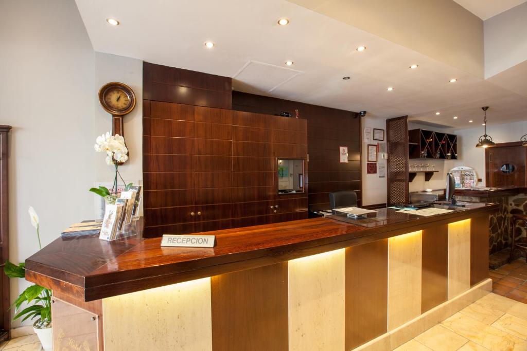 Kuchyň nebo kuchyňský kout v ubytování Hotel Don Paco