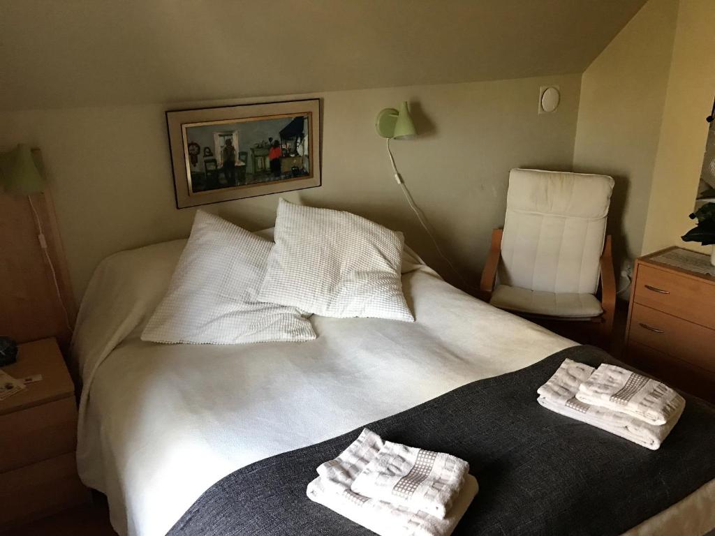 Postel nebo postele na pokoji v ubytování Mattisgården Bed & Breakfast