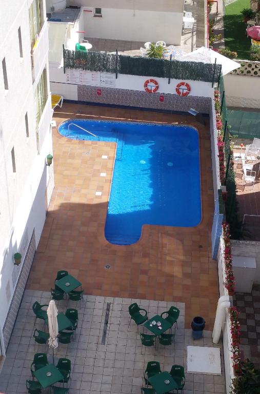 Bazén v ubytování Aparthotel Safari nebo v jeho okolí