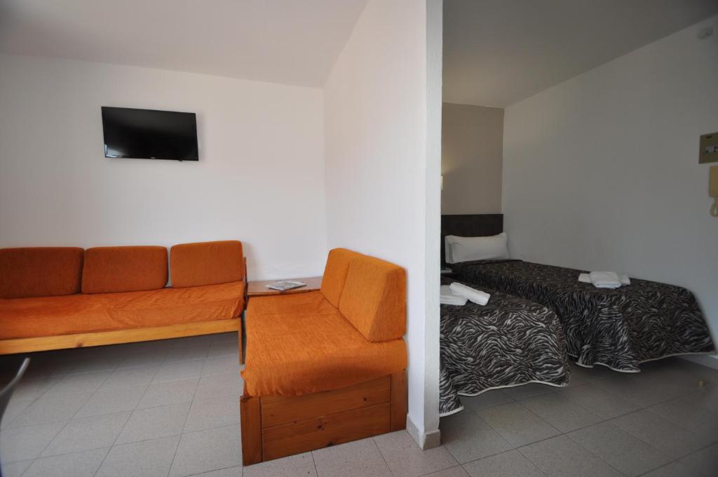 Posezení v ubytování Aparthotel Safari