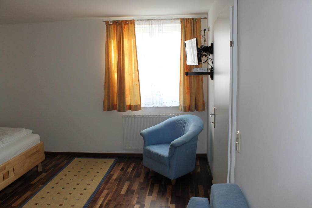 Postel nebo postele na pokoji v ubytování Familienappartement Ötscherbär