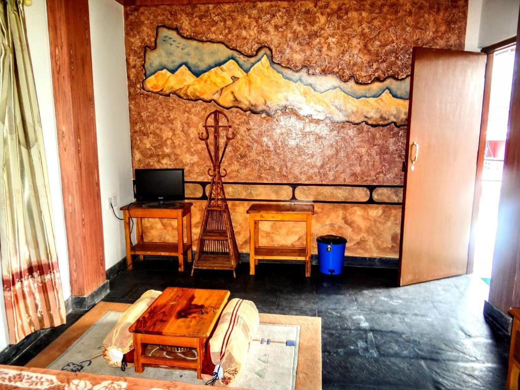 Зона вітальні в Hotel Hakoniwa