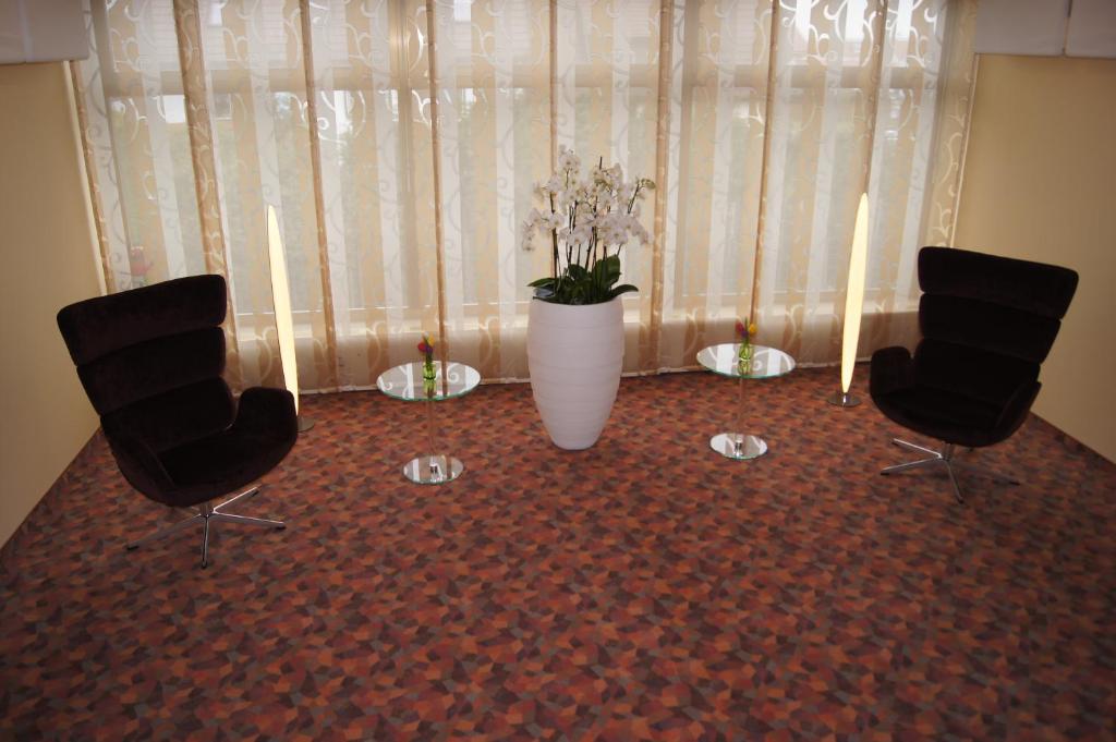 Posezení v ubytování Hotel Christine