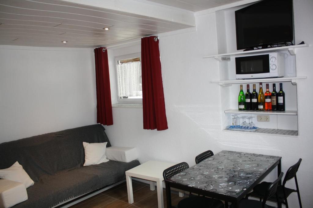 Nápoje v ubytování Ferienwohnung Ziemons