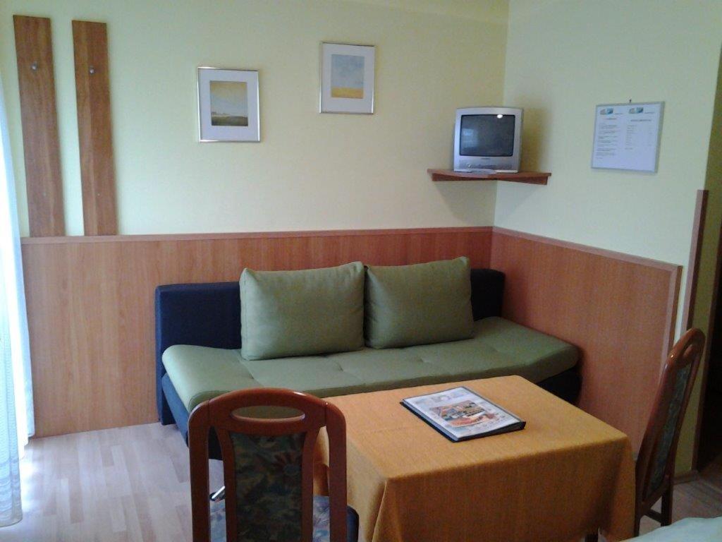 Posezení v ubytování Arkadenhaus Steiner