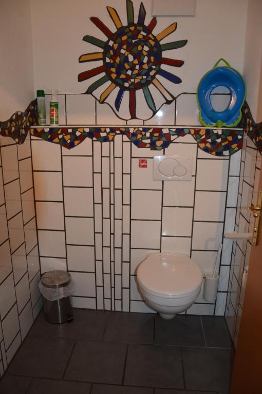 Kúpeľňa v ubytovaní Pimperlhof