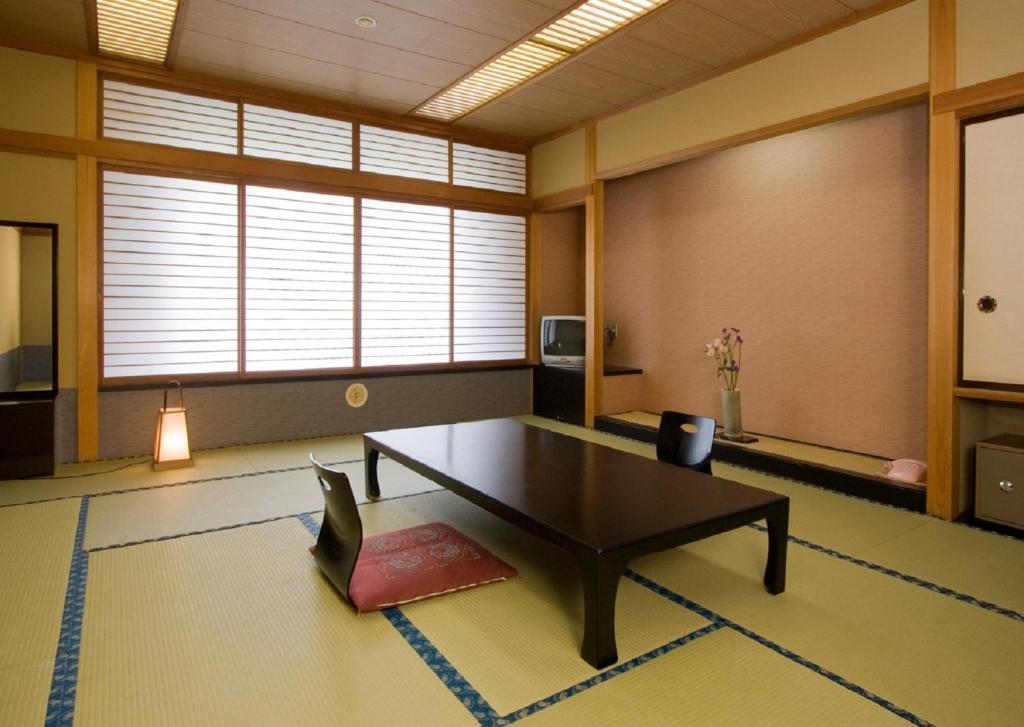 Posezení v ubytování Hotel Kaminoyu Onsen