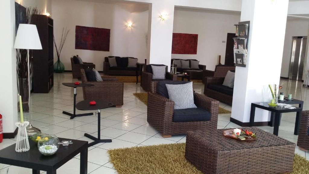 Posezení v ubytování La Zagara Hotel