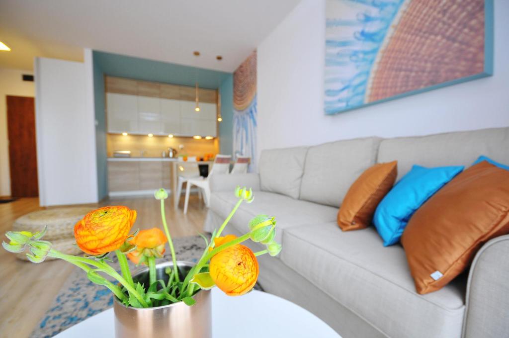 Posedenie v ubytovaní Apartamenty REZULAK Solna B104 204 303