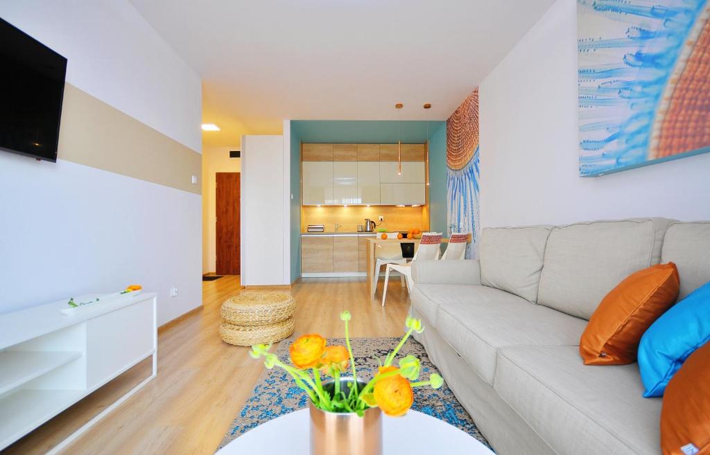 Posedenie v ubytovaní Apartamenty REZULAK Solna B104 204 303