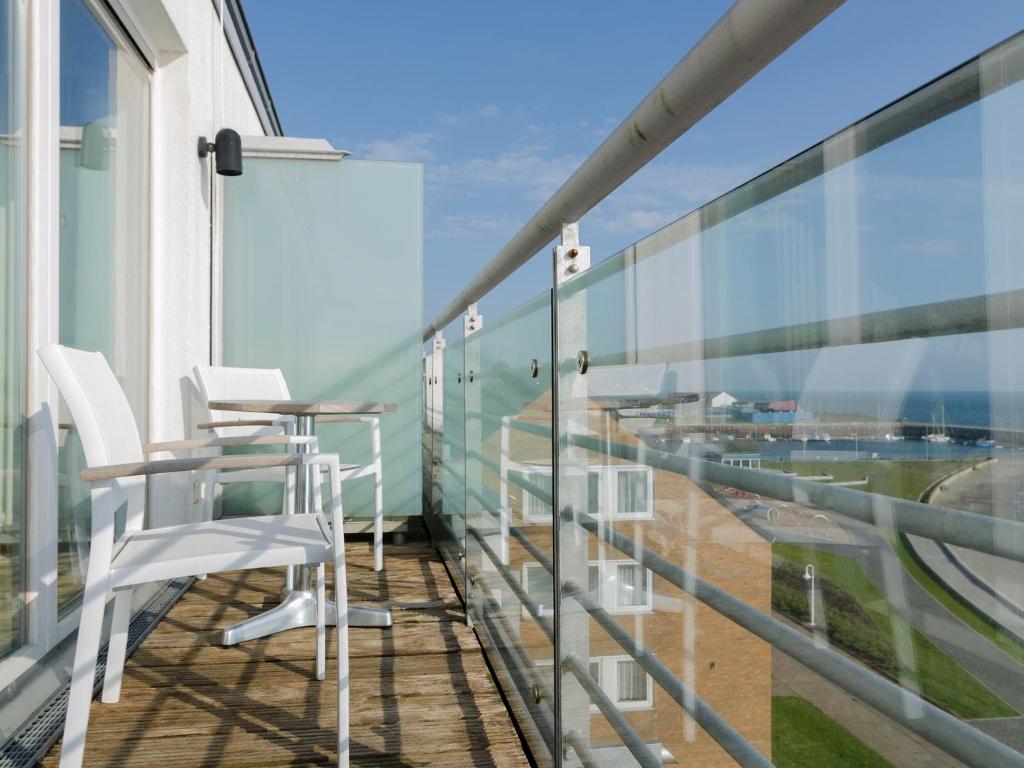 Balkón nebo terasa v ubytování atoll apartments