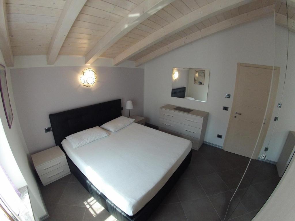 Een bed of bedden in een kamer bij La Bella Corte