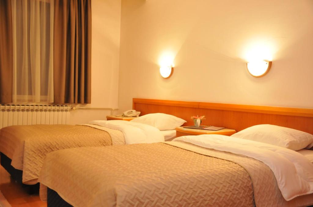 Postel nebo postele na pokoji v ubytování Hotel Terex