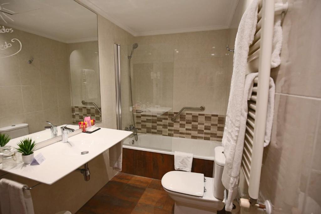 Koupelna v ubytování Gran Hotel España