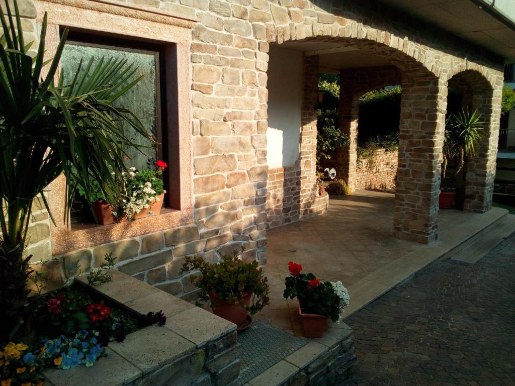 Zahrada ubytování B&B agli Ulivi