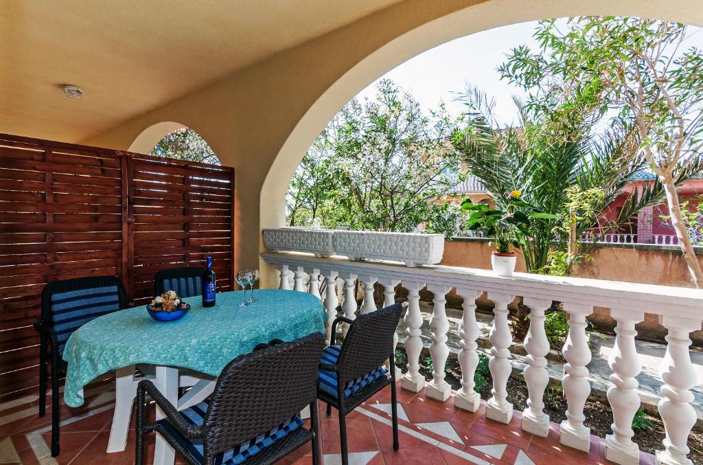 Balkón nebo terasa v ubytování Villa Mare Apartments
