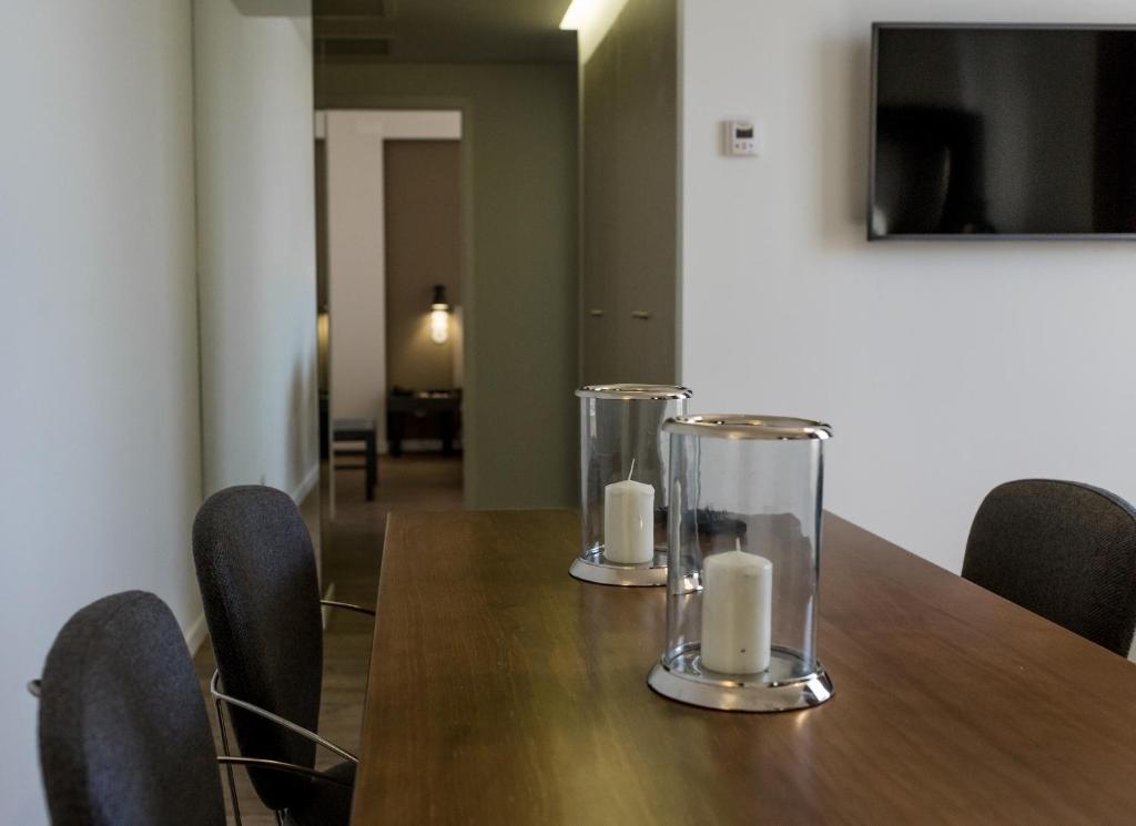 Uma televiso e/ou sistema de entretenimento em Pural - Wool Valley Hotel & SPA