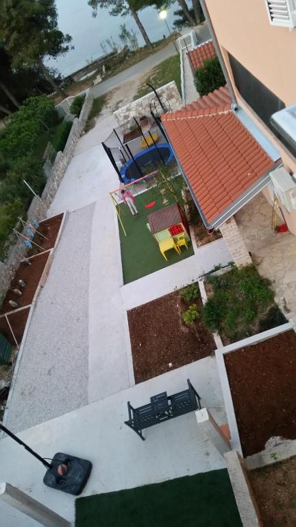 Zahrada ubytování Apartments Ori