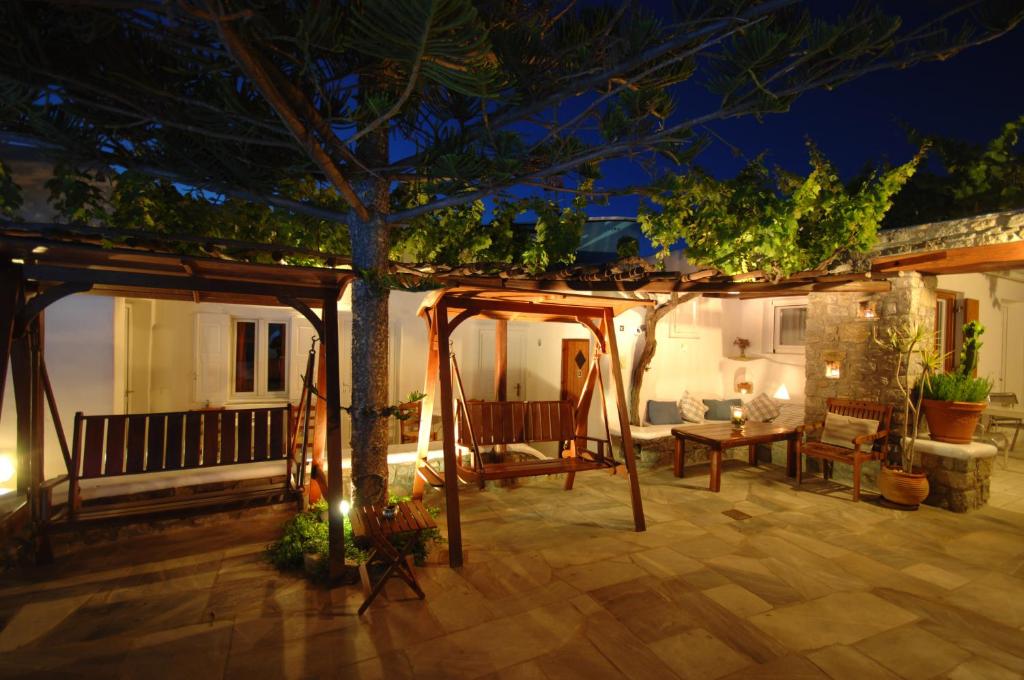 Patio nebo venkovní prostory v ubytování Sofia Village