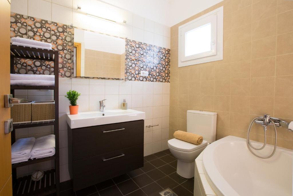 Koupelna v ubytování Alegria Boutique Villas