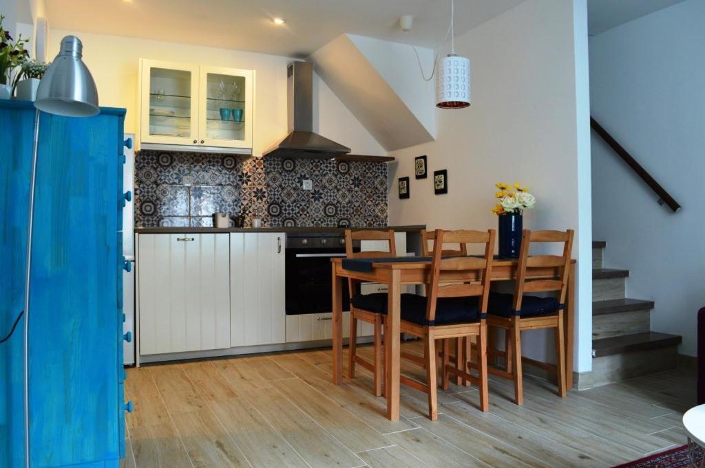 Kuchyň nebo kuchyňský kout v ubytování Apartment Buccarizza