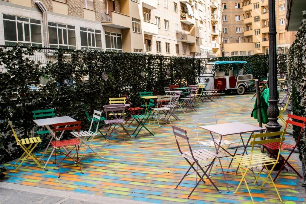 Restaurace v ubytování Hostel Trastevere