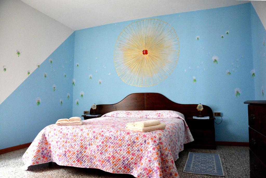 Postel nebo postele na pokoji v ubytování B&B Oasi Tepilora