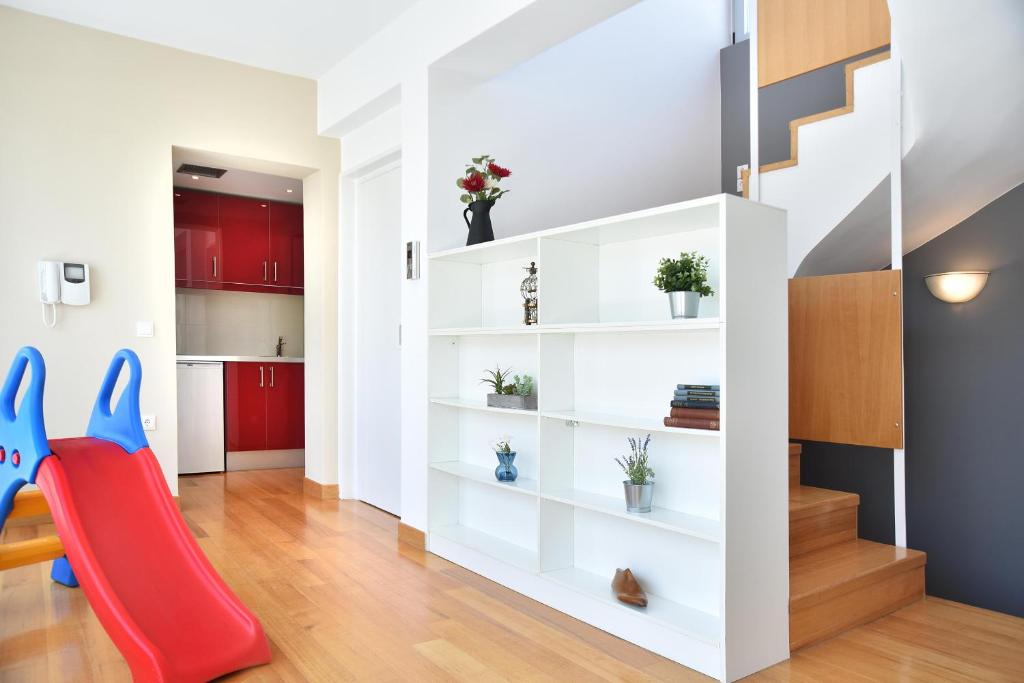 Kuchyň nebo kuchyňský kout v ubytování Villa Amaryllis