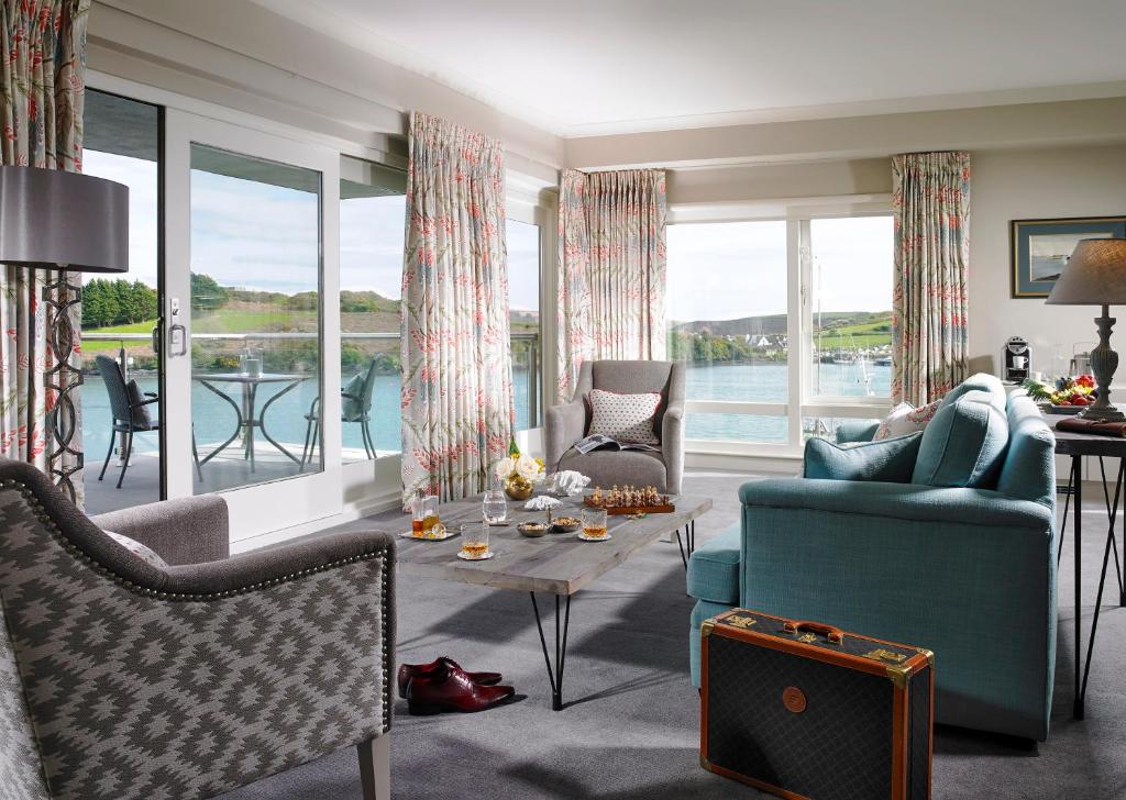 Posezení v ubytování Trident Hotel Kinsale