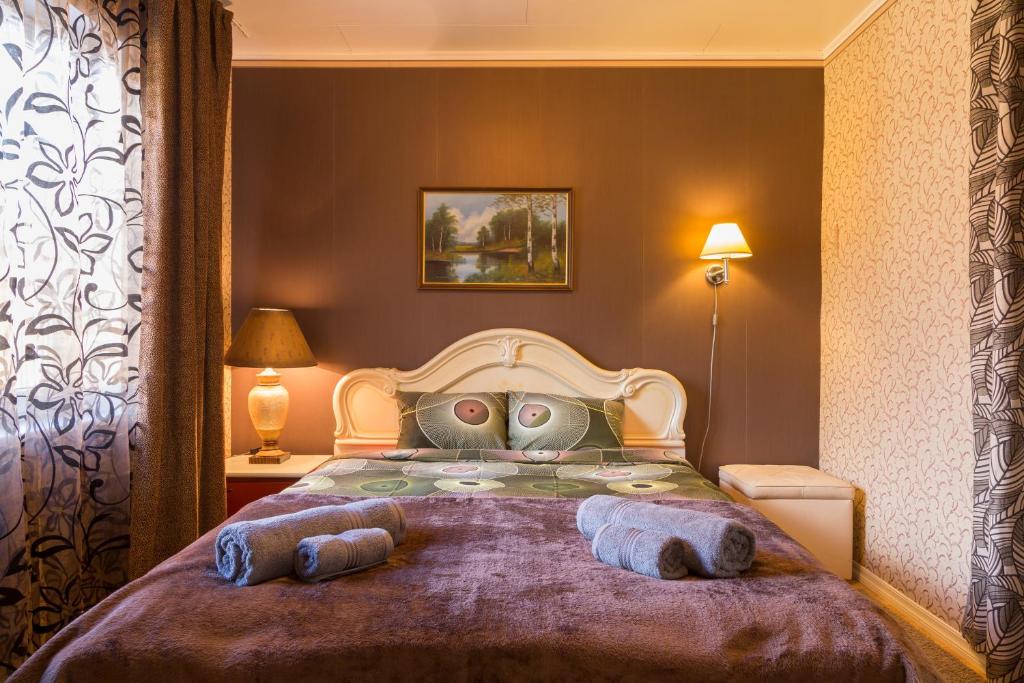 Cama o camas de una habitación en Prenzel Apartments