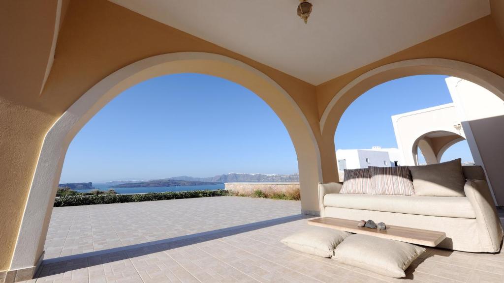 Posezení v ubytování Modus Vivendi Villas
