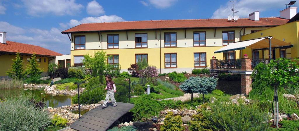 Zahrada ubytování Wellness Hotel Happy Star
