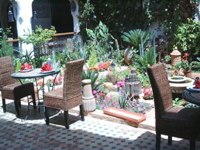 Zahrada ubytování Le Riad Meknes