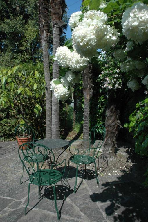 Zahrada ubytování Osteria Locanda Brack