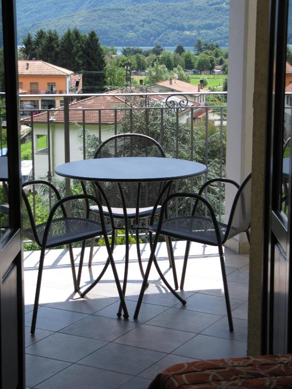 Balkón nebo terasa v ubytování B&B Lori