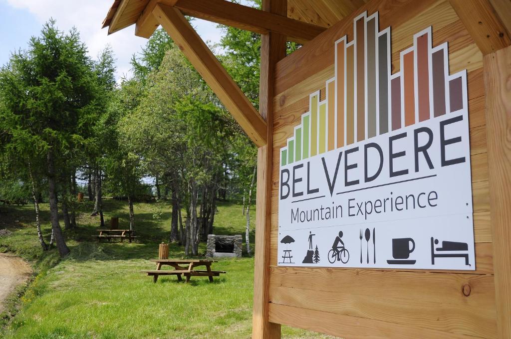 Certifikát, hodnocení, plakát nebo jiný dokument vystavený v ubytování Belvedere Mountain Experience