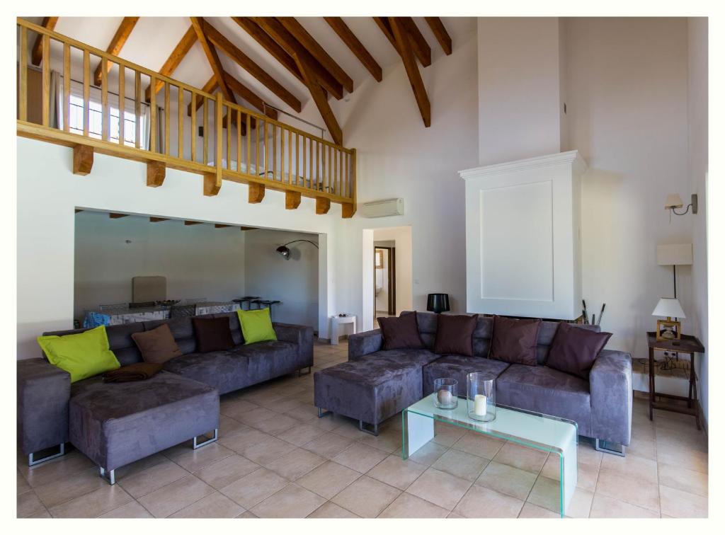 Posezení v ubytování Villa 4 étoiles Sole di Corsica