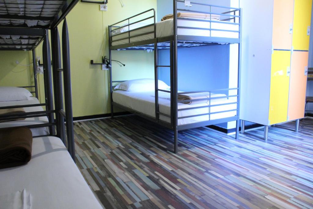 Postel nebo postele na pokoji v ubytování Home Genoa Hostel