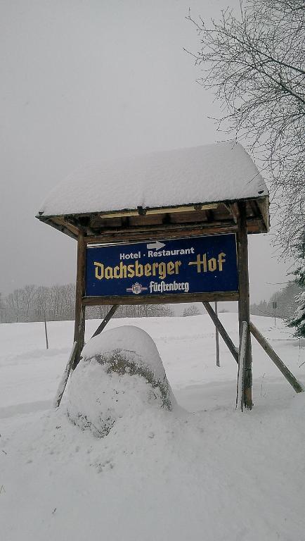 Hotel Dachsberger-Hof v zimě