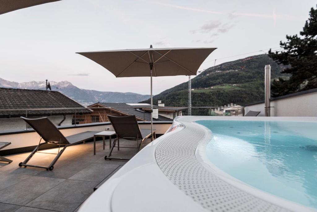 Widok na góry z tego hotelu
