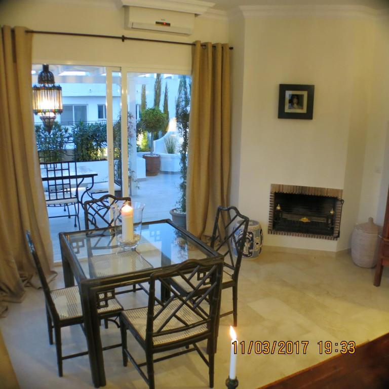 Posezení v ubytování Apartamento del paraiso