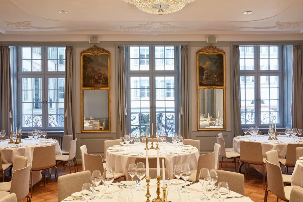 Restaurace v ubytování Boutique Hotel La Couronne
