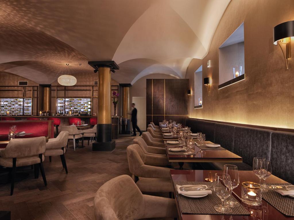 Posezení v ubytování Malmaison Glasgow
