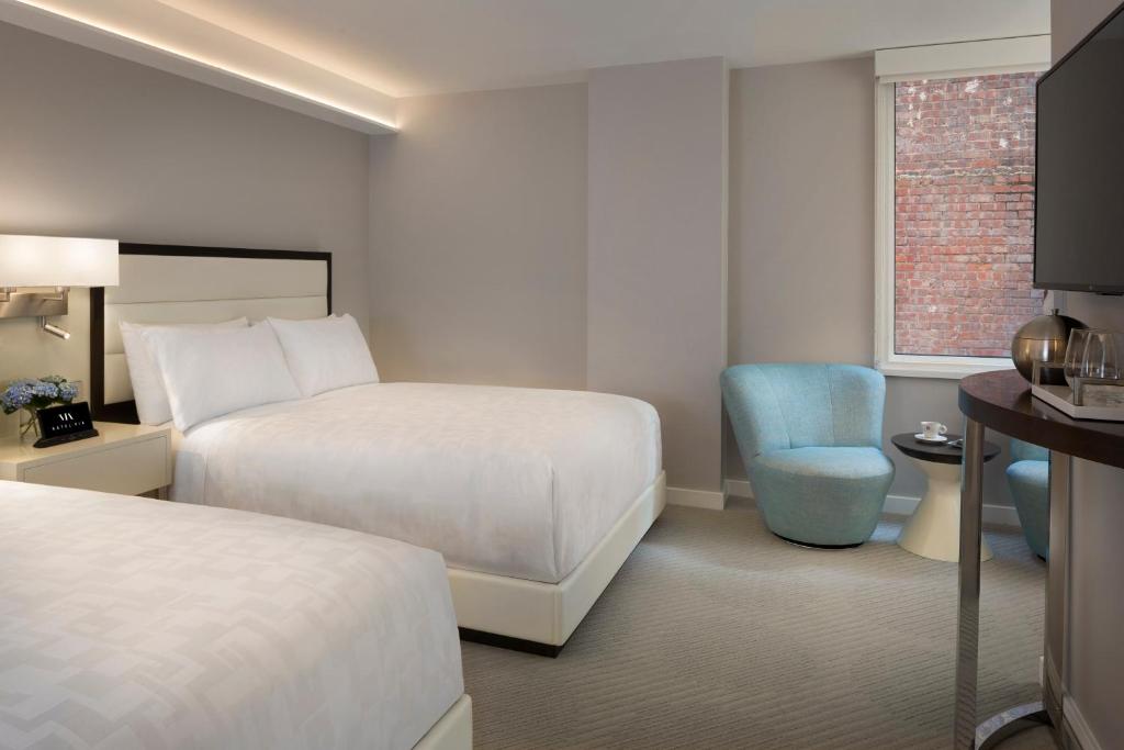 Hotel Via - Chambre Queen Avec Deux Lits Queen