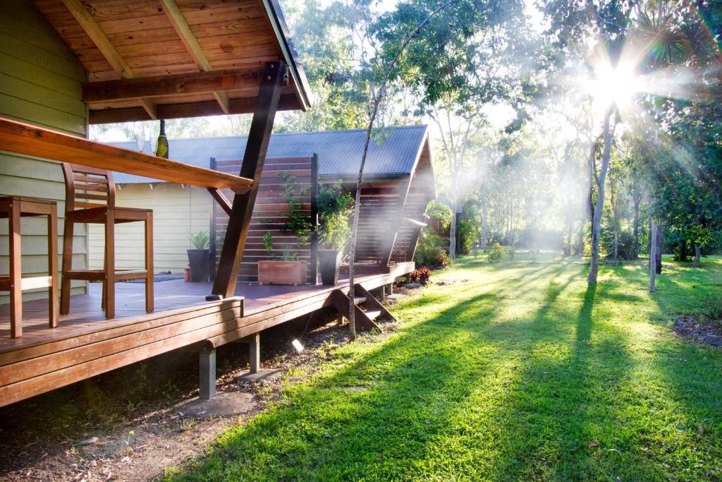 Zahrada ubytování Airlie Beach Eco Cabins - Adults Only