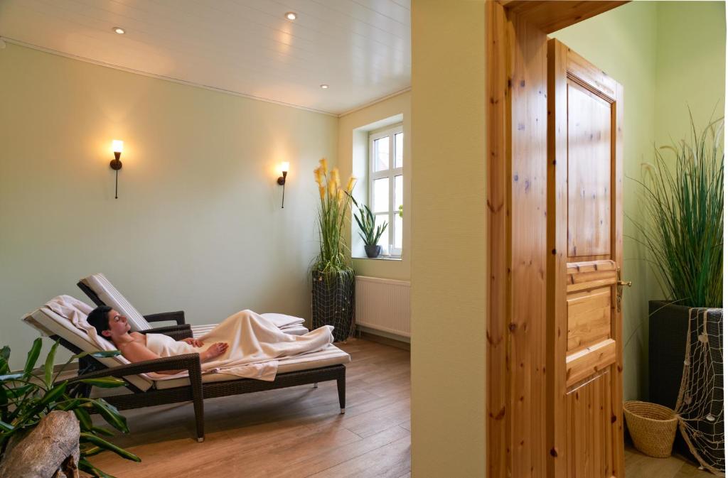 Posezení v ubytování Hotel Zum Harzer