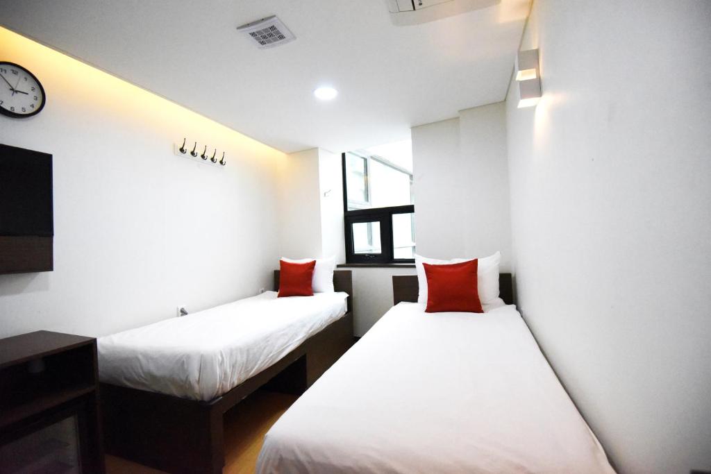 57 Myeongdong Hostel - スタンダード ツインルーム 眺望なし